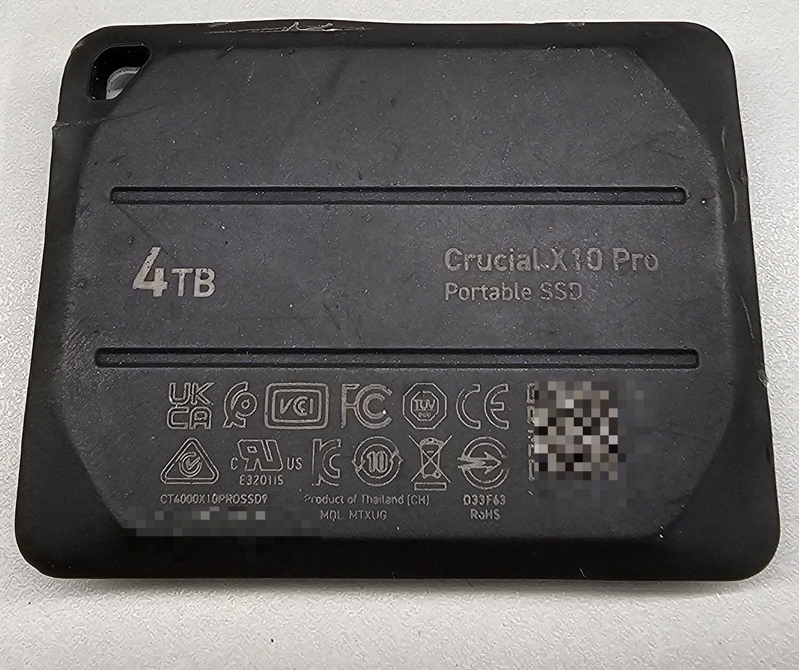 Crucial X10 Pro 4TB SSD wird nicht erkannt Datenrettung