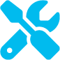 Werkzeug-Symbol für Reparaturservices bei iDoctor Salzburg