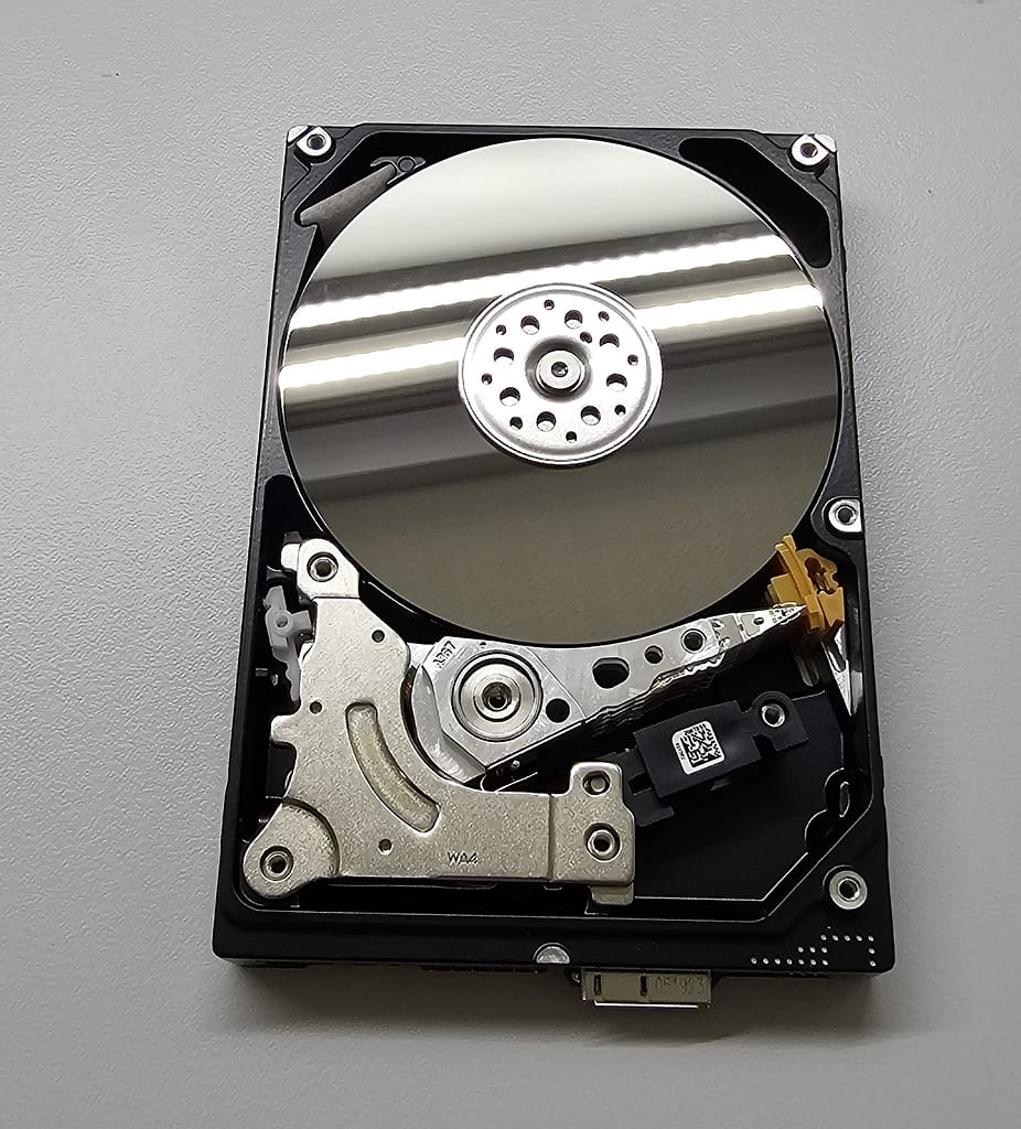 Western Digital WD20SDRW 2TB nach Kopftausch für erfolgreiche Datenrettung